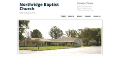 Desktop Screenshot of nridgebaptist.com